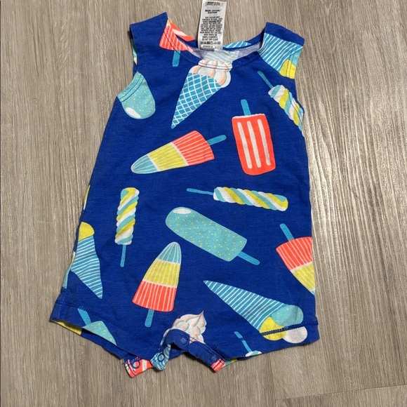 Bonds Colorful Ice Cream Print Baby Romper - Picture 1 of 1